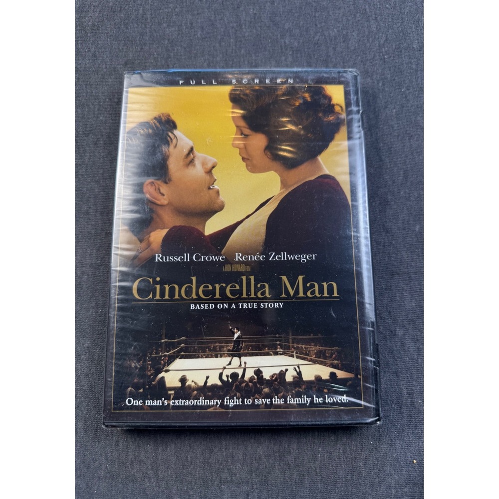 Cinderella Man‎ DVD Russell Crowe Renee Zellweger Full Screen Edition